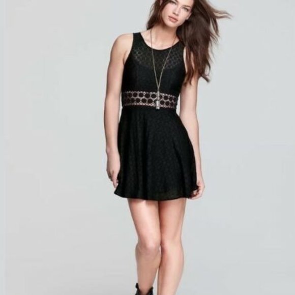 Free People Black Dress - Picture 1 of 12